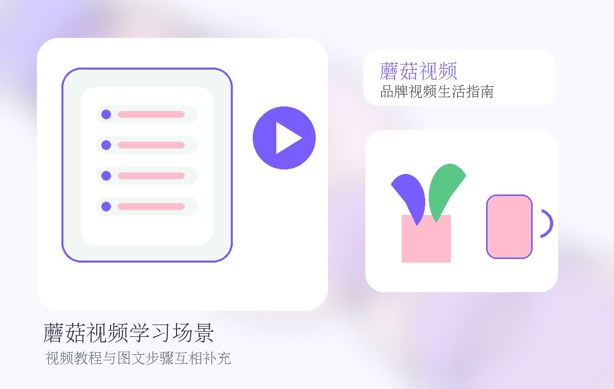 蘑菇视频品牌学习教程视频图片